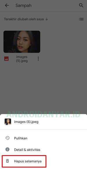 Cara Hapus File di Google Drive Android Permanen Hilang Selamanya Tanpa Bekas