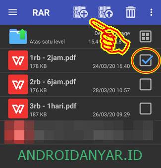 Cara Mengubah File menjadi RAR di Android Offline