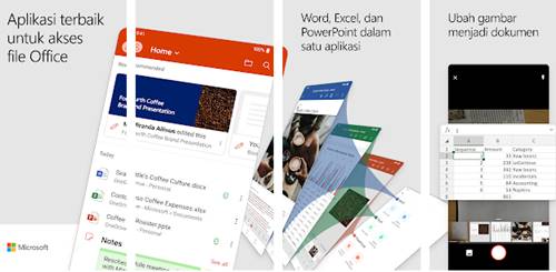 Download Microsoft Office Word Excel PowerPoint PDF Android Gratis
