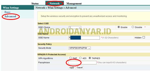 Cara Ganti Password WiFi Router Fiberhome Indihome lewat HP Android